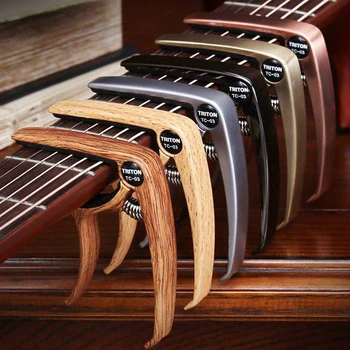 Алюминиевый гитарный колпачок для регулировки тона Сплав Металла Новый Гитарный Капо Зажимная клавиша Акустическая Классическая Быстрая смена