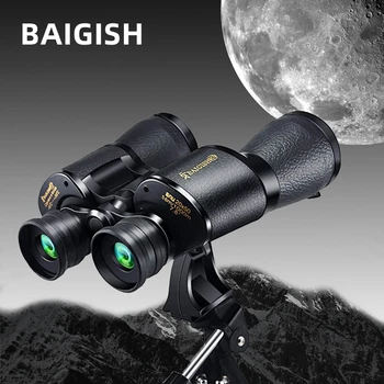 Байгиш 20Х50 Мощный Бинокль Дальнобойный Телескоп Профессиональный Большой Окуляр Монокуляр Астрономический Бинокль Ночного Видения