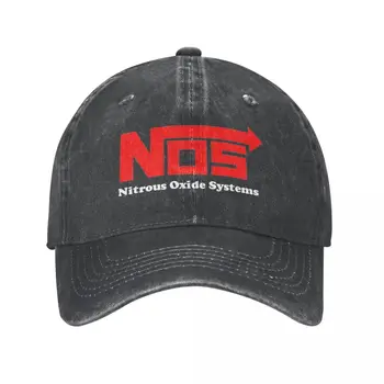 Бейсболки с логотипом NOS Racing в стиле ретро, обработанные системой закиси азота, Бейсболка-кепка для активного отдыха Унисекс, Кепки для активного отдыха, шляпа