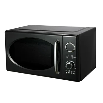 Бесплатная доставка, ретро-черная микроволновая печь с грилем мощностью 800 Вт Hogar y cocina Бытовая техника для дома