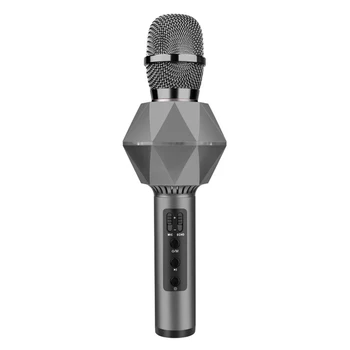 Беспроводной Bluetooth-микрофон K7, многофункциональный стереорежим, портативный смарт-микрофон, карманный микрофон для караоке KTV, геометрическая форма