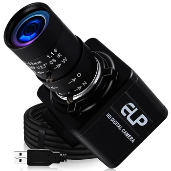 Веб-камера ELP USB с низкой Освещенностью 1.3MP 960P HD Aptina AR0130 Промышленная Камера с Варифокальным CS-объективом для Торгового автомата самообслуживания