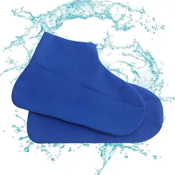 Водонепроницаемые силиконовые бахилы многоразового использования, складные нескользящие дождевики, защитные чехлы для велосипедной обуви для мужчин, женщин и детей