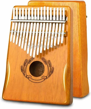 Высококачественный Оптовый Музыкальный инструмент различной формы с 17 клавишами Калимба-пианино для большого пальца