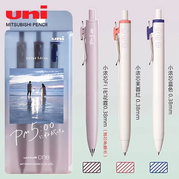 Гелевая ручка Japan Uni Cute Kawaii Water Pen UMN-S-38 Маленькая толстая шариковая ручка для заправки канцелярских принадлежностей для школьников