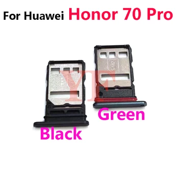 Держатель лотка для sim-карты Huawei Honor 70 Pro Pro + Lite Держатель слота для лотка для SIM-карты Разъем адаптера Запасные части