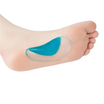 Детские ортопедические стельки для детской обуви, вкладыши для поддержки свода стопы у детей, Силиконовые Гелевые стельки при подошвенном фасциите, ортопедические стельки