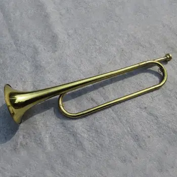 Духовой инструмент, труба, кавалерийская труба, латунь B для начинающих