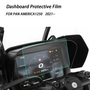 Защитная пленка Pan American Motorcycle Gauge PA 1250 S 2021 2022, экран с кластером царапин, TFT LCD, ультра прозрачный, с защитой от бликов