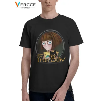 Игровая футболка Fran Bow Horror, хлопковые футболки высокого качества, уникальная одежда, мужская Женская футболка, идея подарка