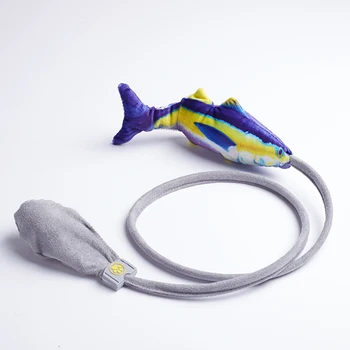 Игрушка-рыбка, движущаяся игрушка, игрушки для жевания кошек, Интерактивные игрушки в подарок