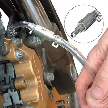 Инструмент для прокачки шланга гидравлического сцепления мотоцикла автомобиля с односторонним клапаном