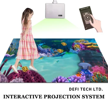 Интерактивная напольная проекционная система DefiLabs 3D 