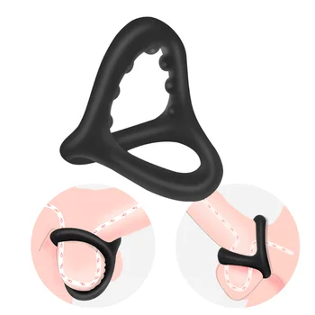 Кольца для пениса с задержкой эякуляции, Удлинитель для эрекции мужского члена, Эротические кольца для члена, секс-игрушки для мужчин, Игрушки для БДСМ
