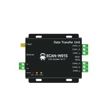 Конвертер CAN2.0 в WIFI Последовательный Сервер AP STA ECAN-W01S TCP Шлюз Heatbeat Watchdog Прозрачная Передача в облаке