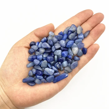 Красивые 50 г 3 Размера Натуральный Синий Авантюрин Гравийные Камни Целебные Кристаллы Образец Минерального Энергетического Камня Кристаллы Кварца