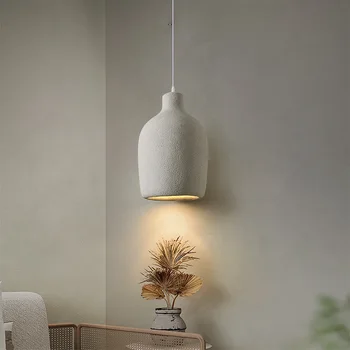 Креативная Люстра в стиле Ваби-саби в японском стиле, Ресторанная лампа, Прикроватная лампа для спальни, Гостиная, кабинет, семейные светодиодные лампы