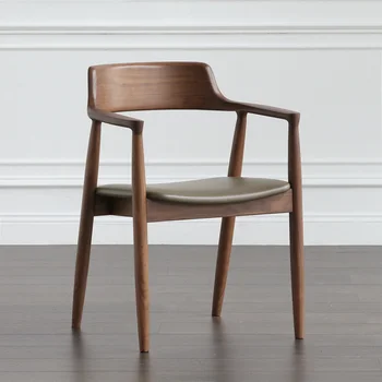Креативное минималистичное кресло Nordic Lounge Макияж Современное кожаное кресло для взрослых Современный Дизайн Офисной мебели Sillasn Homes