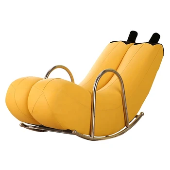 Креативный одноместный ленивый диван банановое кресло-качалка индивидуальность прекрасная спальня современный небольшой семейный диван