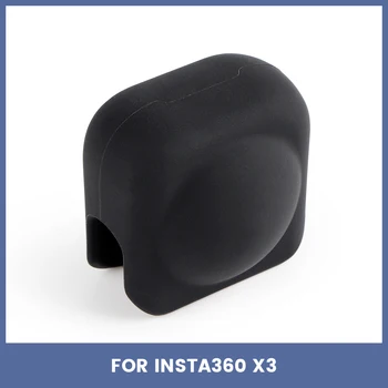 Крышка объектива для Insta360 One X3 Портативная силиконовая защитная крышка объектива для аксессуаров камеры Insta360 One X3