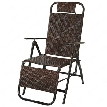 Летнее Охлаждающее кресло из ротанга, Откидное кресло для обеденного перерыва, Ротанговое кресло для сна На балконе, кресло для домашнего отдыха