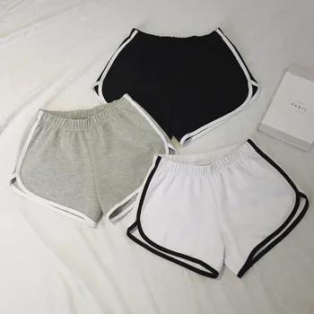Летние простые шорты Женские Домашние пляжные штаны для йоги, женские спортивные шорты для отдыха в помещении, на открытом воздухе, короткие брюки Женские