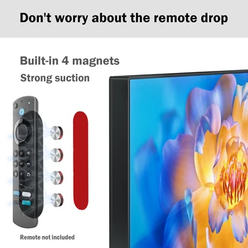 Магнитный подвесной держатель для пульта дистанционного управления с защитой от пота, водонепроницаемый для пульта дистанционного управления Amazon Fire TV