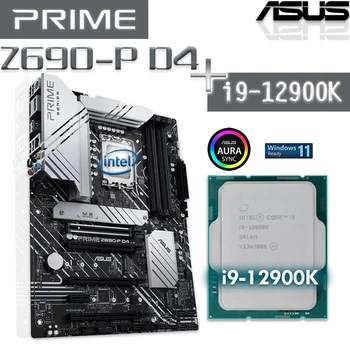 Материнская плата ASUS PRIME Z690 P DDR4 Комбинированная с настольным процессором Intel Core i912900K с разъемом LGA 1700 PCIe5.0 M.2 Mainboard Kit