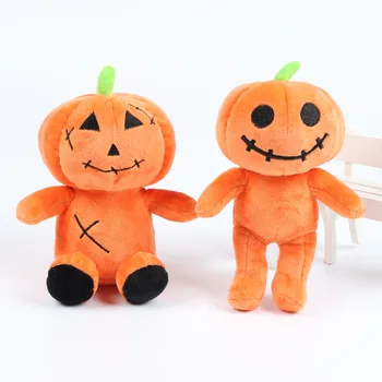 милая плюшевая игрушка-тыква на Хэллоуин, маленькая фигурка тыквы, подушка для украшения вечеринки на Хэллоуин, подарок на Хэллоуин
