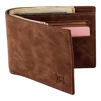 Многофункциональный винтажный Тонкий кошелек для карт, мужские Роскошные Короткие кошельки, Мини-кожаные кошельки, маленький Ретро-кошелек для кредитных карт