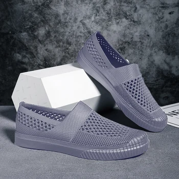 Мужская болотная обувь, пляжные сандалии, тренд лета 2023, Новая уличная женская водонепроницаемая обувь, мягкая, быстросохнущая