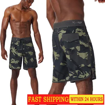 Мужские брендовые пляжные шорты Бермуды пляжные шорты Быстросохнущая пляжная одежда плавки тренировочные шорты спортивные брюки