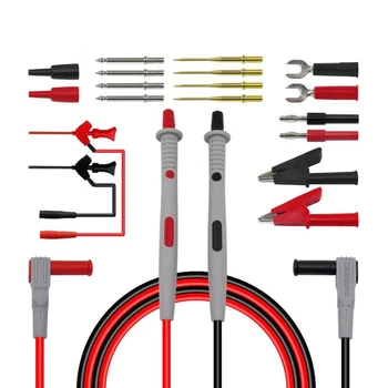 Мультиметрические щупы P1503D, сменные иглы, наборы тестовых проводов, щупы для цифрового мультиметра, кабельный щуп для наконечников проводов мультиметра