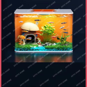 Настольный аквариум с пейзажем Полный комплект серии Fairy Tale Набор небольших свежих украшений Аквариумный рокарий