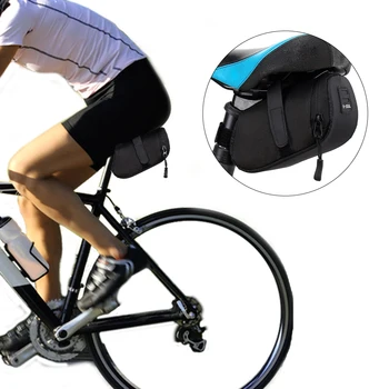 Нейлоновая велосипедная седельная сумка, водонепроницаемое седло для горного велосипеда, Сиденье для хранения Сзади, Сумка для инструментов, Седло для велоспорта на открытом воздухе, аксессуары для MTB
