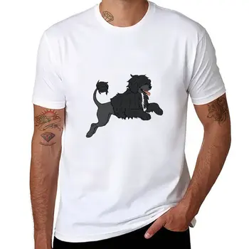 Новая АКЦИЯ - Футболка Portuguese Water Dog, футболка для мальчика, великолепная футболка, забавная футболка, мужская футболка