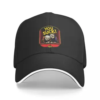 Новая бейсболка You Suck (Statler and Waldorf), кепка для гольфа, мужская кепка с тепловым козырьком, женская шляпа