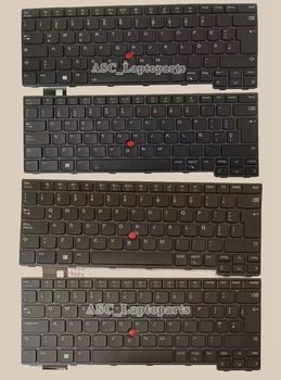 Новая Латино-Испанская клавиатура Teclado, Немецкая Tastatur, Британская Клавиатура для Lenovo Thinkpad T14 Gen 3 L14 Gen 3 P14s G3 С ПОДСВЕТКОЙ, Черная Рамка