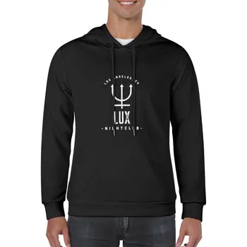Новая толстовка для ночного клуба Lucifer Morningstar Lux с капюшоном, графические футболки, мужские спортивные костюмы, мужские
