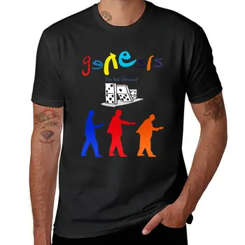 Новая футболка Genesis Band, футболка с рисунком, мужские футболки на заказ, спортивные рубашки, мужские