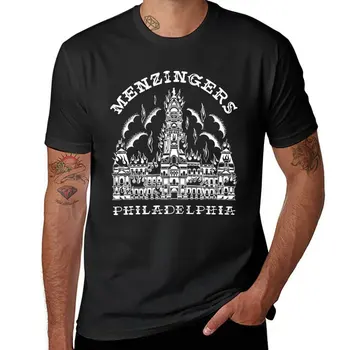 Новая футболка Menzingers Merch City Hall на заказ, футболки для мальчиков, белые футболки, топы больших размеров, футболка оверсайз для мужчин