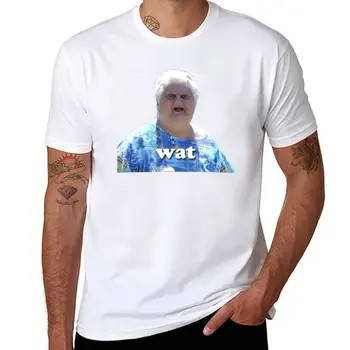 Новая футболка Wat, рубашка с животным принтом для мальчиков, футболки на заказ, большие размеры, мужские забавные футболки