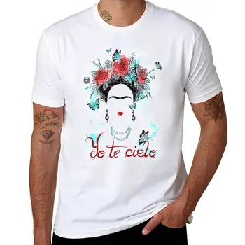 Новая футболка Yo te cielo, новое издание, футболка с графикой, милые топы, забавные футболки, мужские футболки