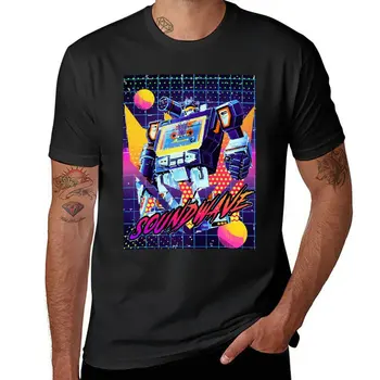 Новая футболка в стиле десептикона soundwave 80-х, одежда хиппи, футболки в тяжелом весе, топы больших размеров, однотонные футболки, футболки для мужчин