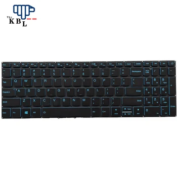 Новинка для Lenovo IdeaPad 320-15 Клавиатура ноутбука с подсветкой на американском языке (синяя клавиша) SN20T04683