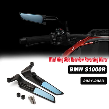 Новые Аксессуары Для Мотоциклов Боковое Зеркало BMW S1000R S 1000 R s1000r 2021 2022 2023 Боковое Зеркало Заднего Вида с Ветровым Крылом