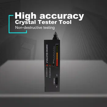 Новый кристаллический тестер Измеритель теплопроводности Дрель Ручка Инструмент для определения твердости Алмаз Подлинный Нефрит