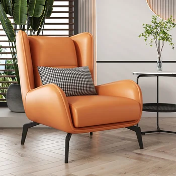 Одноместные Диваны для гостиной, кресло для отдыха, Дизайнерский шезлонг, Ленивый Диван, кресло для гостиной, палуба Fauteuil Design Мебель для дома