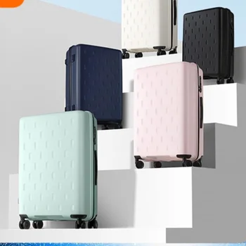 Оригинальный чемодан Mijia, 20-дюймовый багаж с вращающимися колесами, сумки-тележки с замком TSA, 24-дюймовый чемодан.