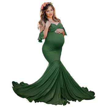 Осенние Классические платья для беременных Для фотосессий, Милые розовые Сексуальные платья для беременных, реквизит для фотосъемки, Женские платья для беременных